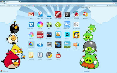 Angry Birds pre Google Chrome