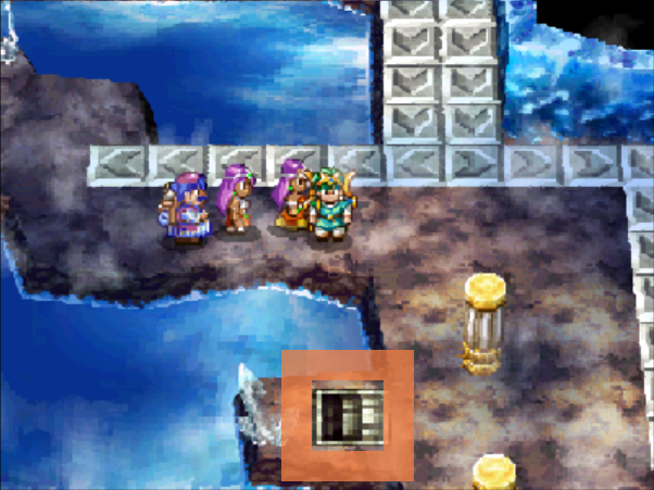 Follow these directions to reach the next floor (3) | Dragon Quest IV