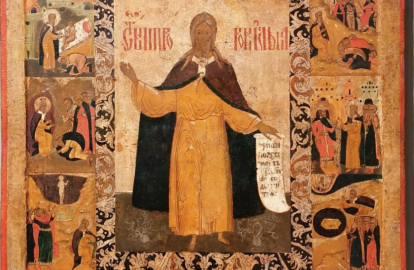 THE PROPHET Elijah, as depicted in this 17th-century icon in the Hermitage’s Winter Palace, St. Petersburg (photo credit: Wikimedia Commons)