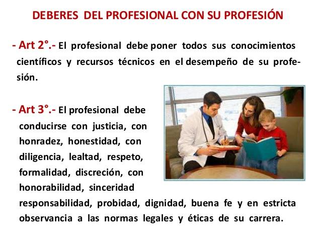 Resultado de imagen para imagenes de deberes profesionales