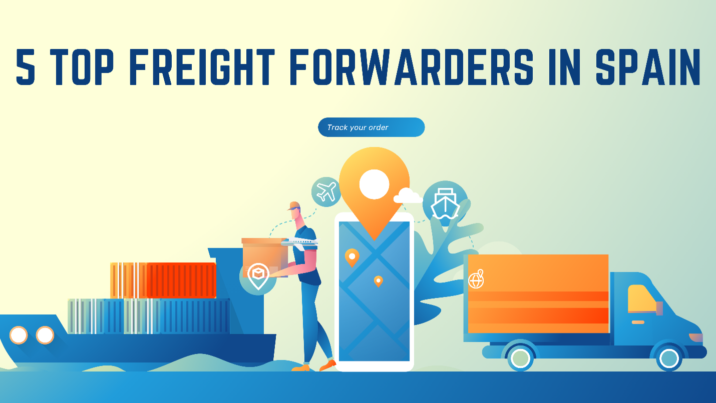 ALT TEXT: 5 Top Freight Forwarders in Spain Banner
