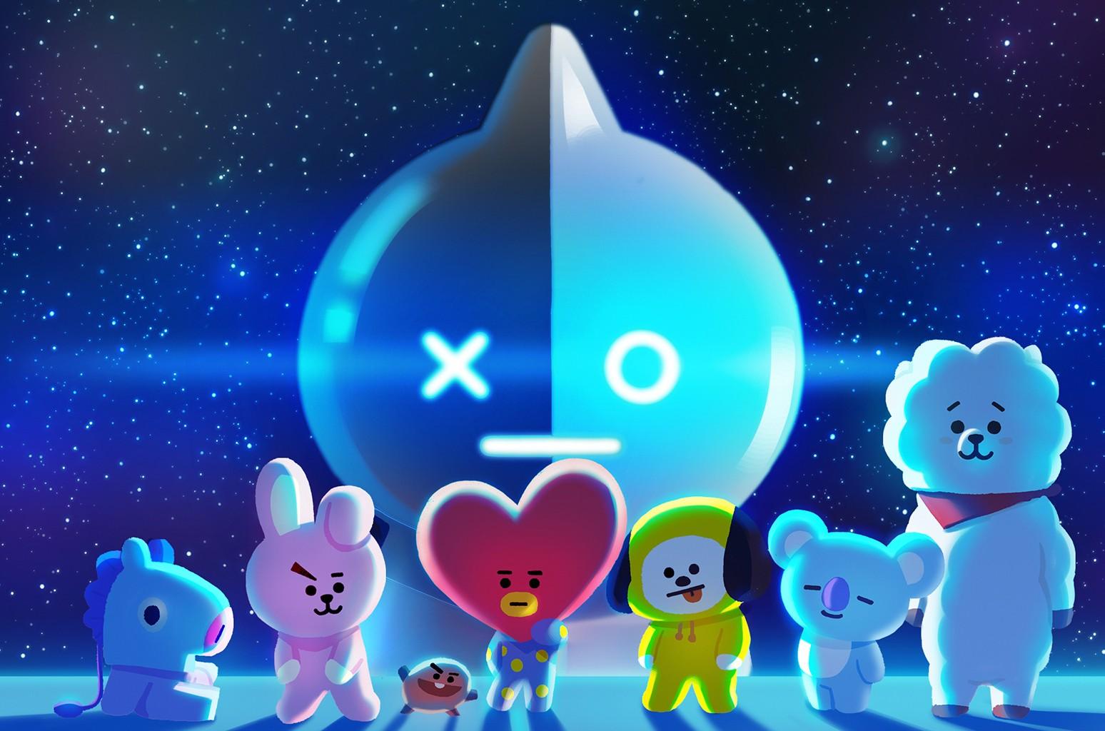 BTS' New BT21 Collab With Line Friends 