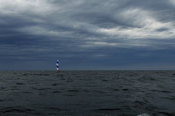 Небольшой поход двух катамаранов Ветер по Белому морю по маршруту Кемь - Соловки - Кандалакша