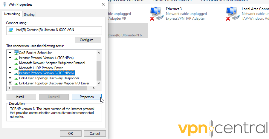 ipv6 properties