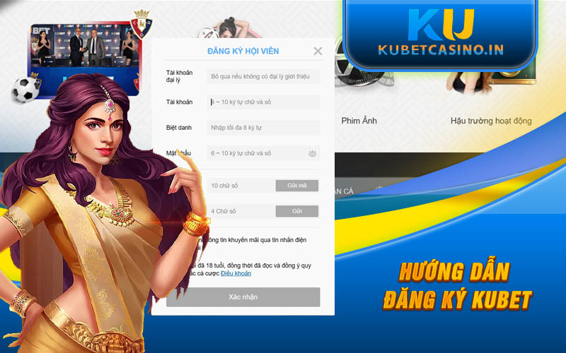 Hướng dẫn đăng ký tài khoản Ku casino