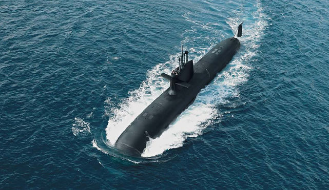 Prototipo del submarino S-80.