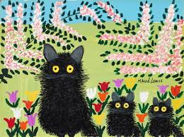 Black Cats by Maud Lewis on artnet
