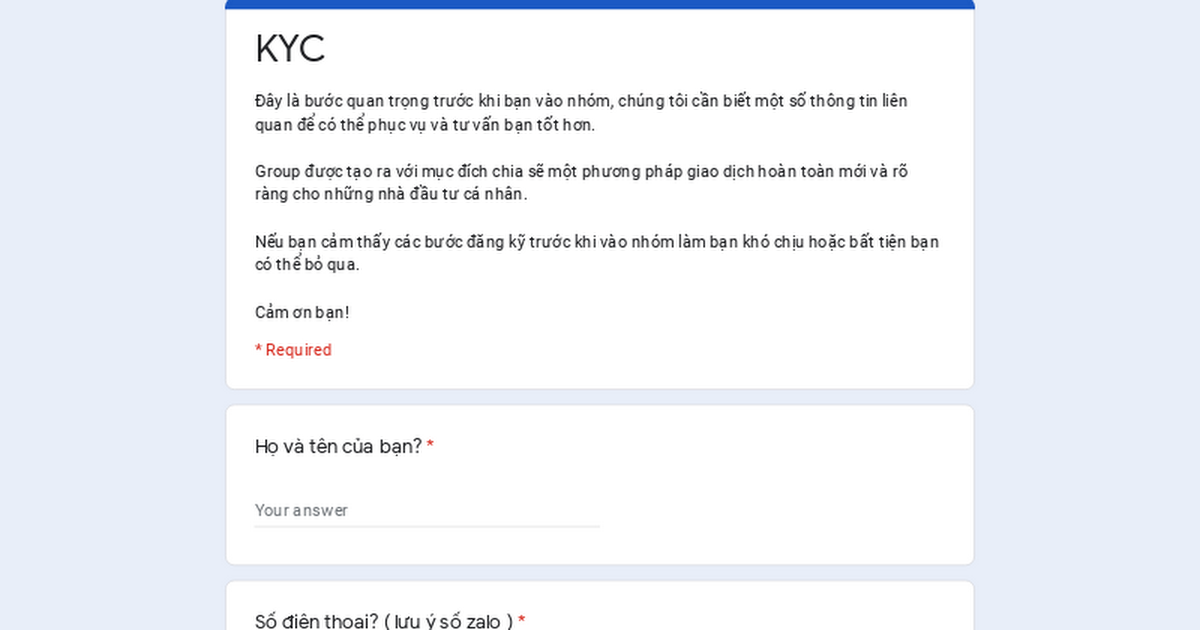 KYC 
