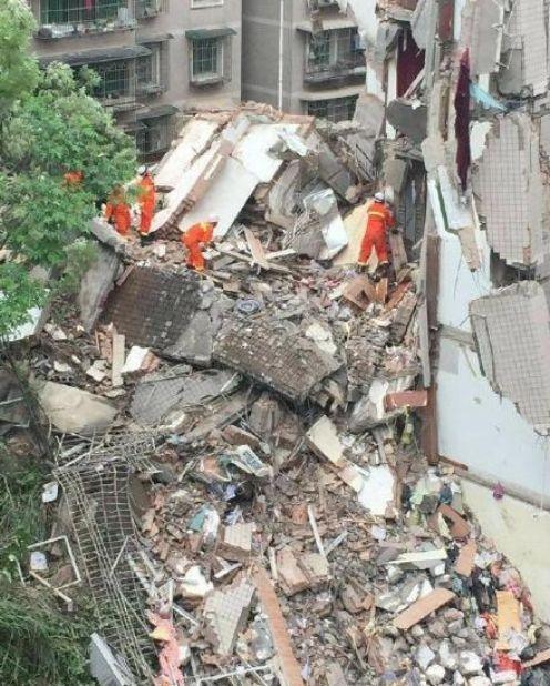 贵阳塌楼事故16失联者全部遇难 副市长与记者和解