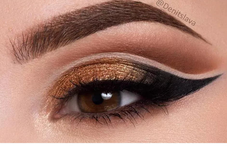 ग्लिटर आई मेकअप Glitter Eye Makeup Tutorials Step by Step