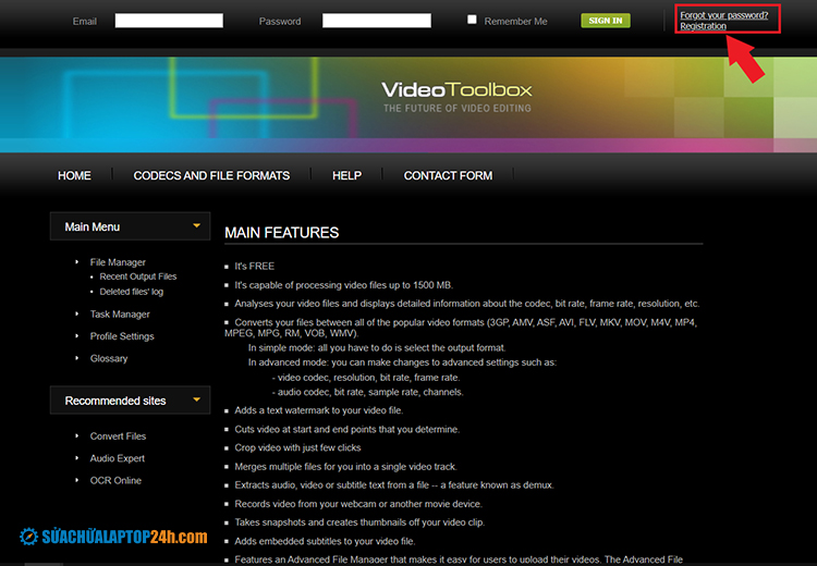 Ghép video online với Video Toolbox