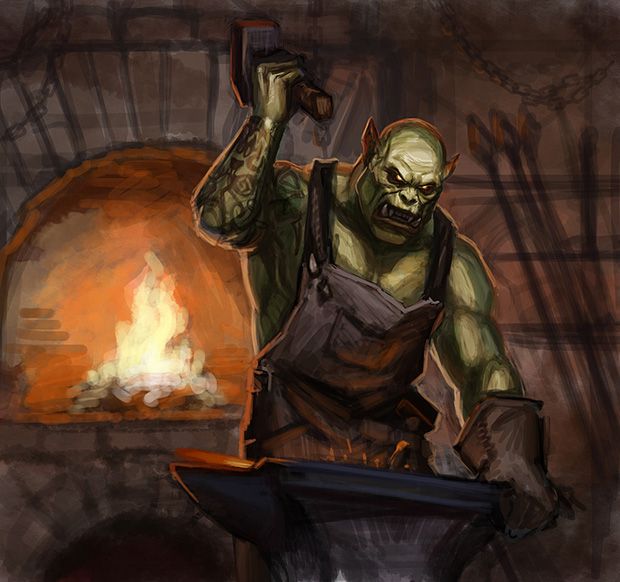 Image result for Goblin blacksmith