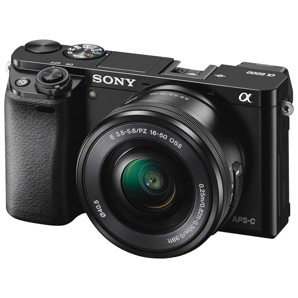 Sony a6000 Alpha Mirrorless Digital Camera with 16-50mm Lens B&amp;amp;H