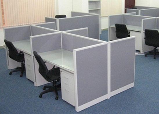 Vách ngăn văn phòng nỉ VNN07 - Nội thất R.O.F