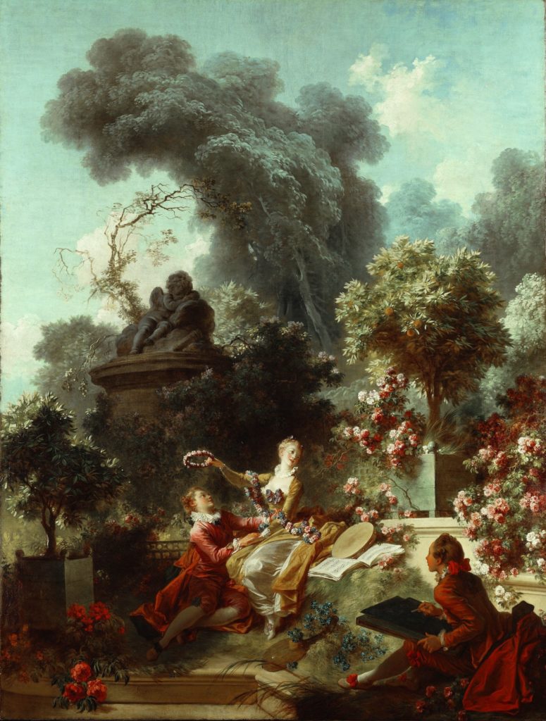 Jean-Honoré Fragonard Jean-Honoré Fragonard, Les progrès de l`amour dans le cœur d`une jeune fille, 1771-73, Frick Collection