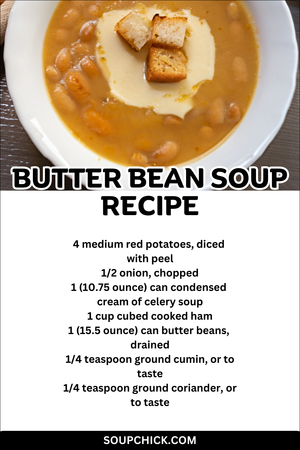 butter bean soup