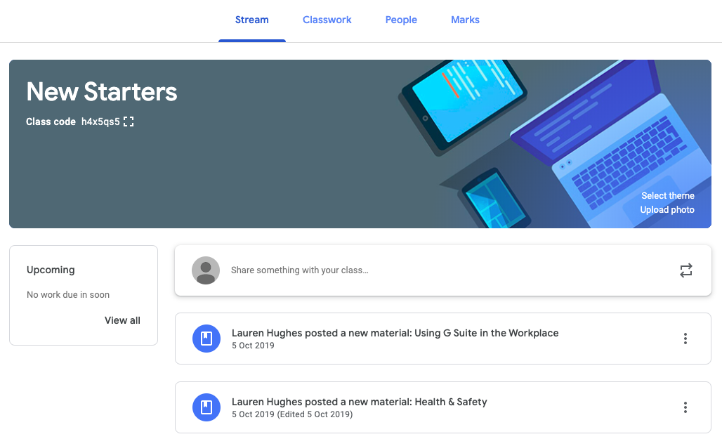 Google Classroom for your Business Workspace Tips