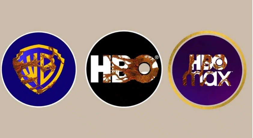 Logomarcas da Warner, HBO e HBO Max.