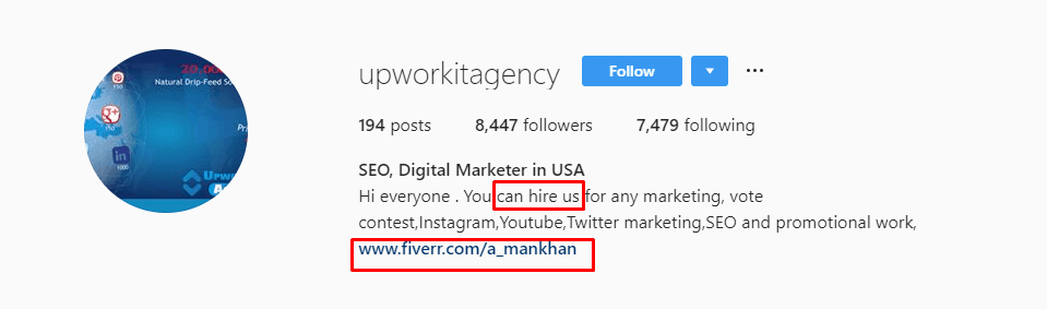 Upwork It Agency Instagram