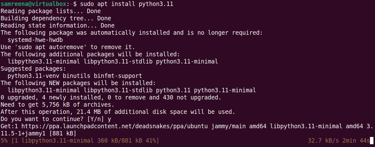 how to update the python version