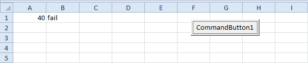 Excel VBA Else Statement