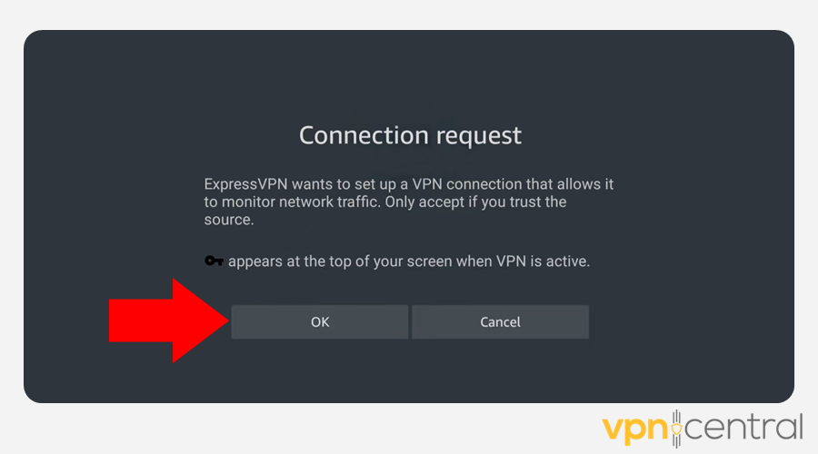 Set up an ExpressVPN connection