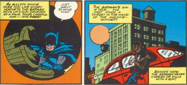 When batman started using batarangs