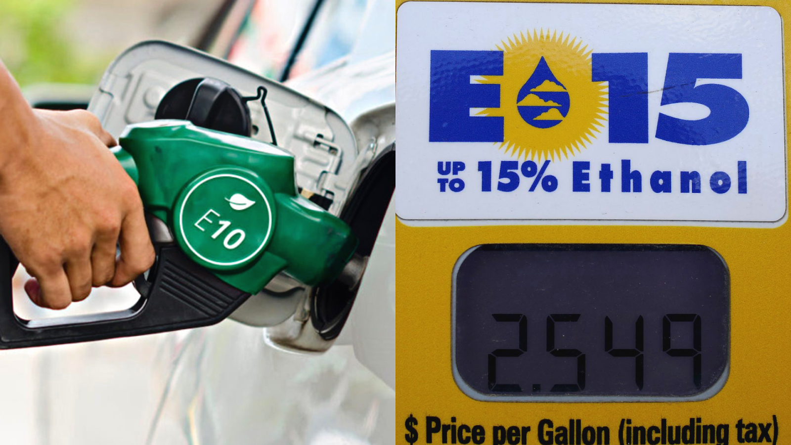 Up to 10% or 15% Ethanol Blends (E-10/E-15)