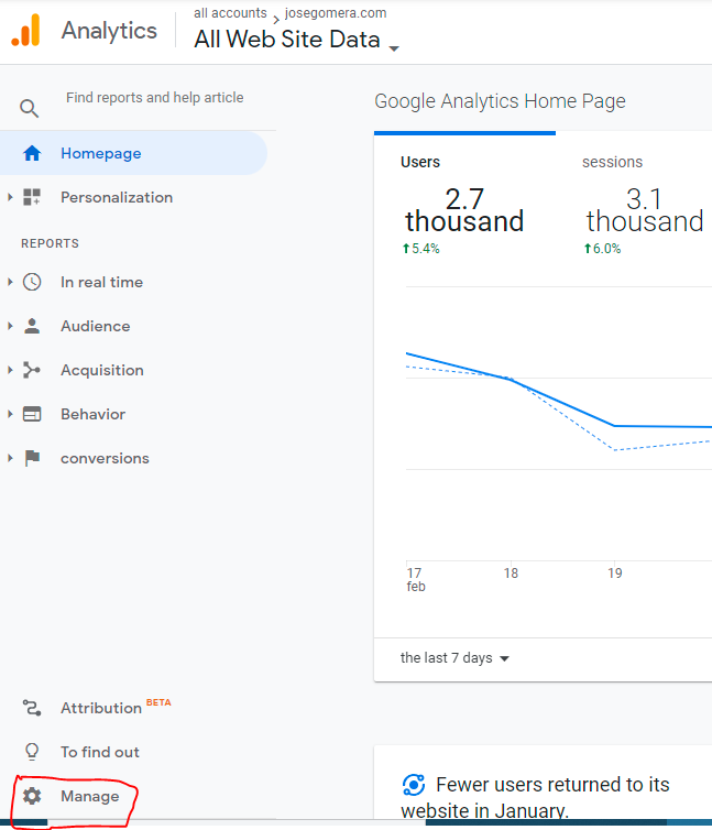 Where is the Google Analytics code?