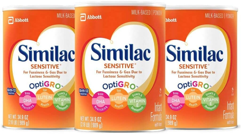 similac sensitive optigro