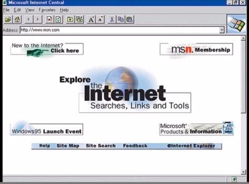 Image result for internet explorer 1995