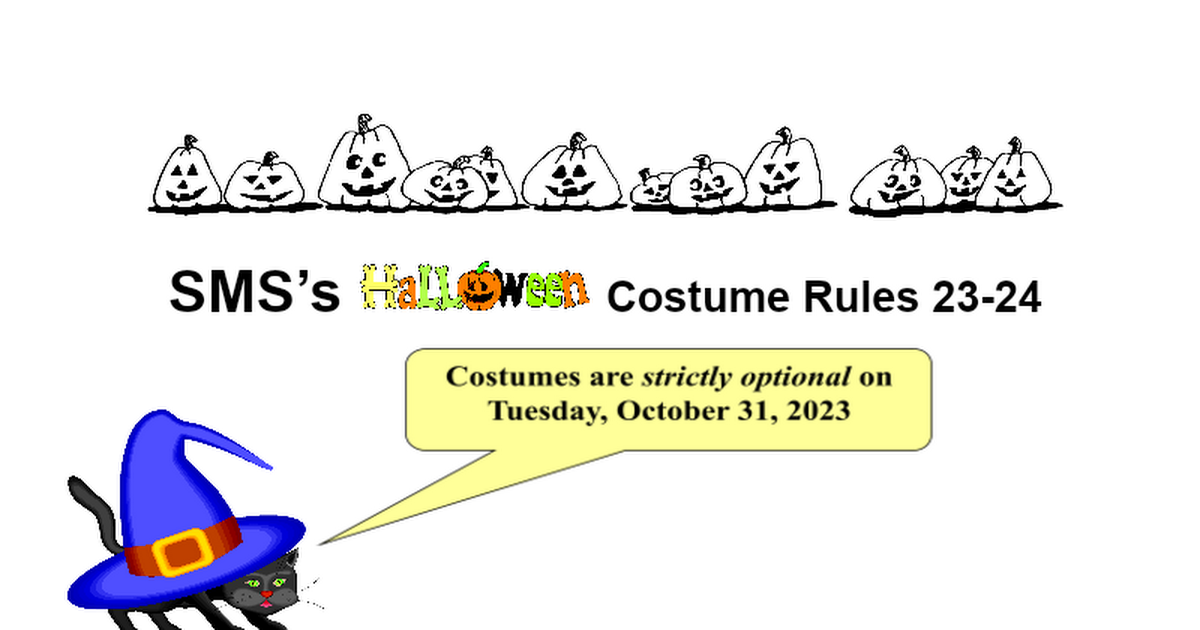 Sequoia Middle's Halloween Costume Rules 2022.docx