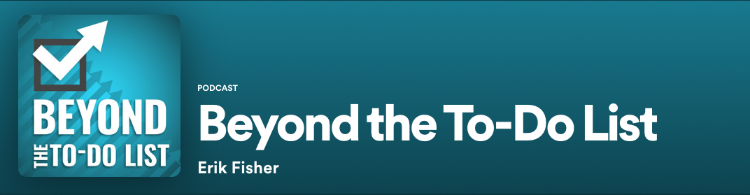 Beyond the To-Do List podcast Spotify banner