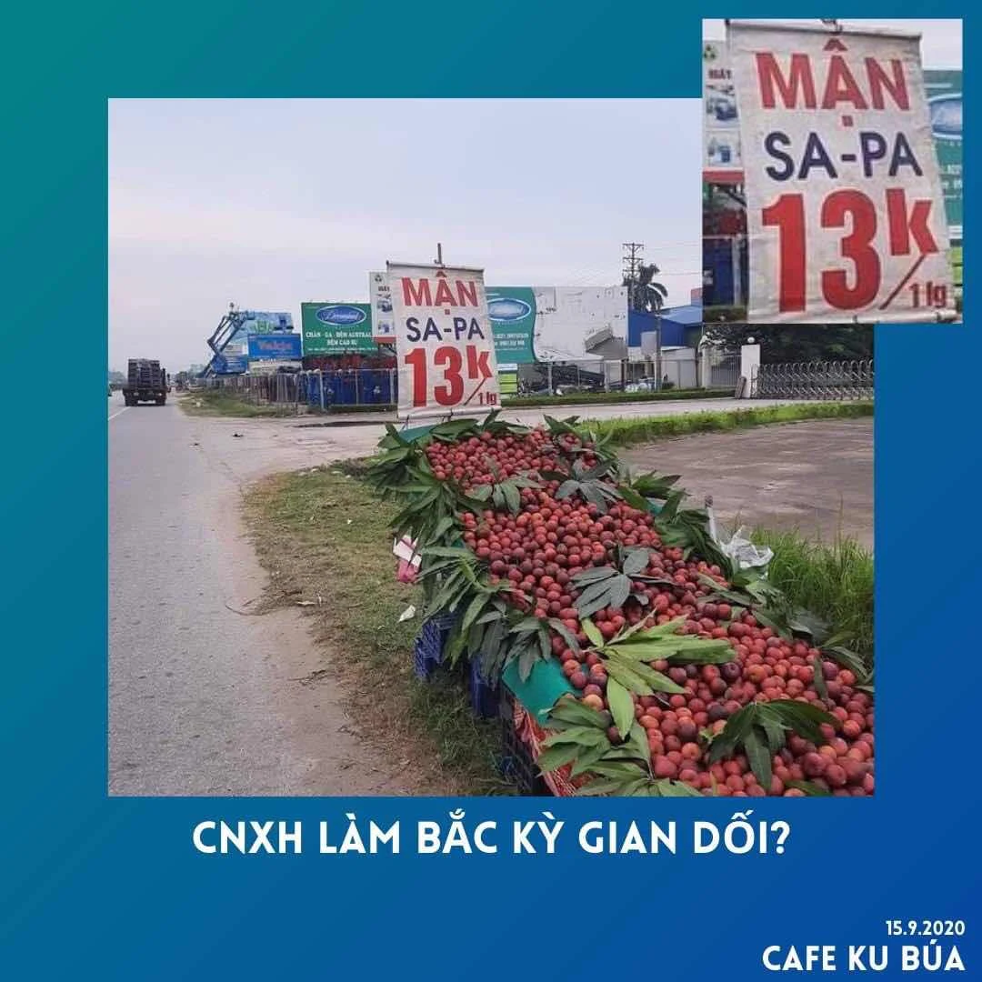 CNXH LÀM CON NGƯỜI GIAN DỐI - BẢNG BÁN HÀNG LỪA DỐI