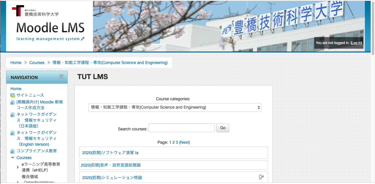 Moodle の使い方 Center For It Based Education