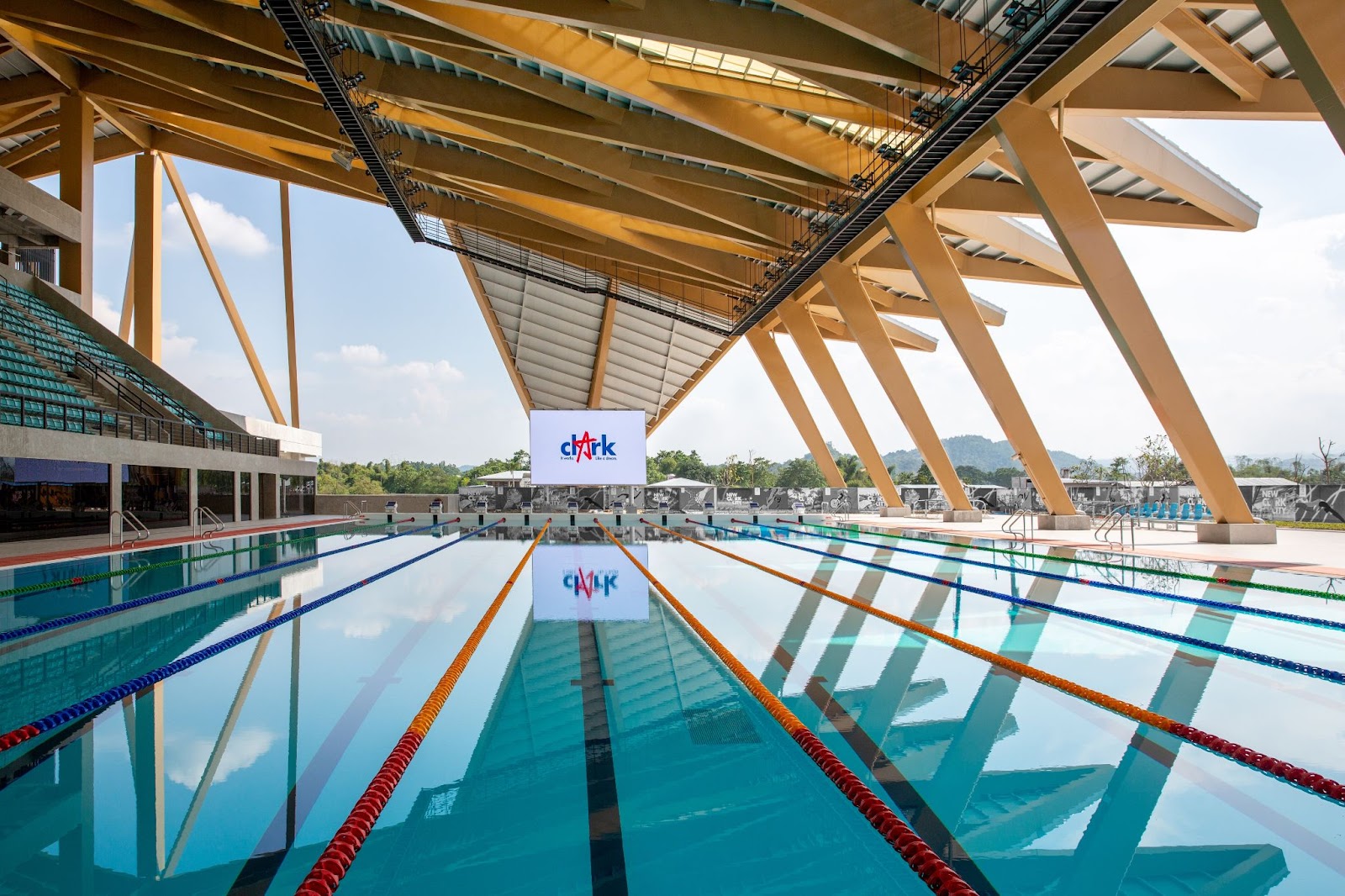 New Clark City Aquatics Center recognized in UAP Dubai Design Awards ...