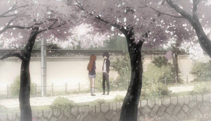 The philosopher’s walk as depicted in the anime