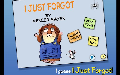 Get I Just Forgot - Little Critter apk Free