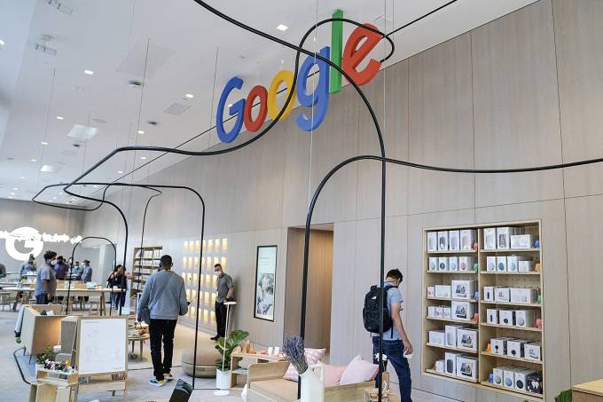 IMERSÃO - Mundo Google: o gigante das buscas na internet inaugurou sua primeira loja no bairro de Chelsea, em Nova York -