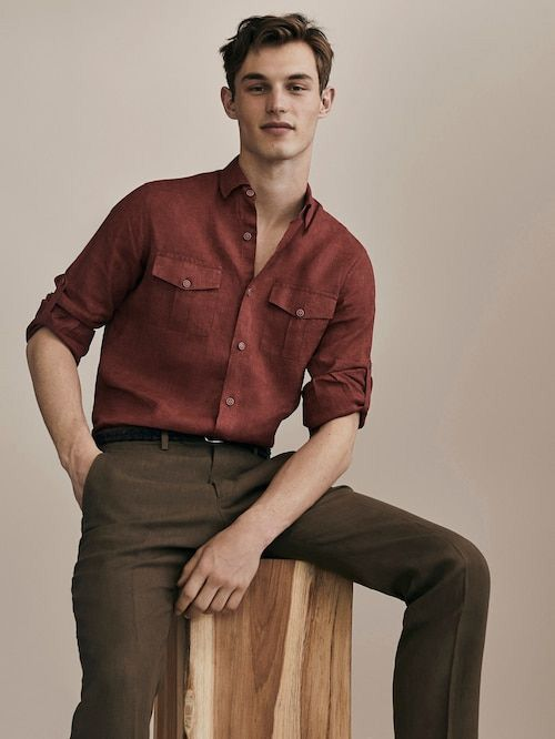 Điển trai và lịch lãm cùng áo sơ mi Unisex