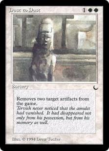 Image result for dust to dust mtg