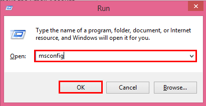 fix outlook folder issue by msconfig cmd