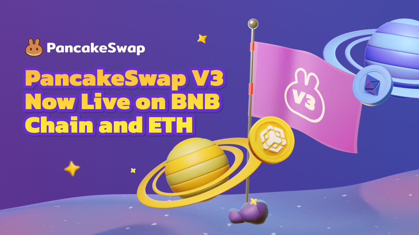 PancakeSwap annonce le lancement de sa V3