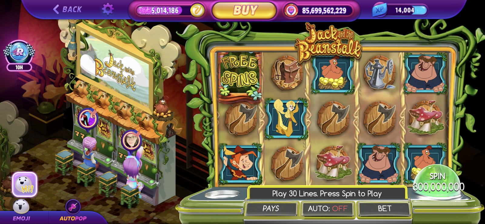 Jack And The Beanstalk Free Spins