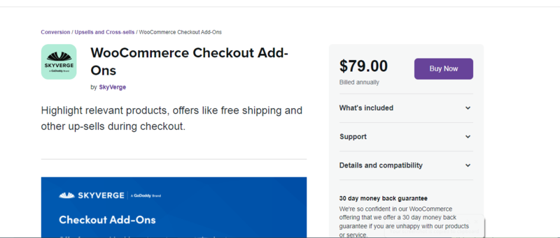 WooCommerce Checkout Add-Ons