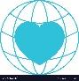 Image result for globe with heart