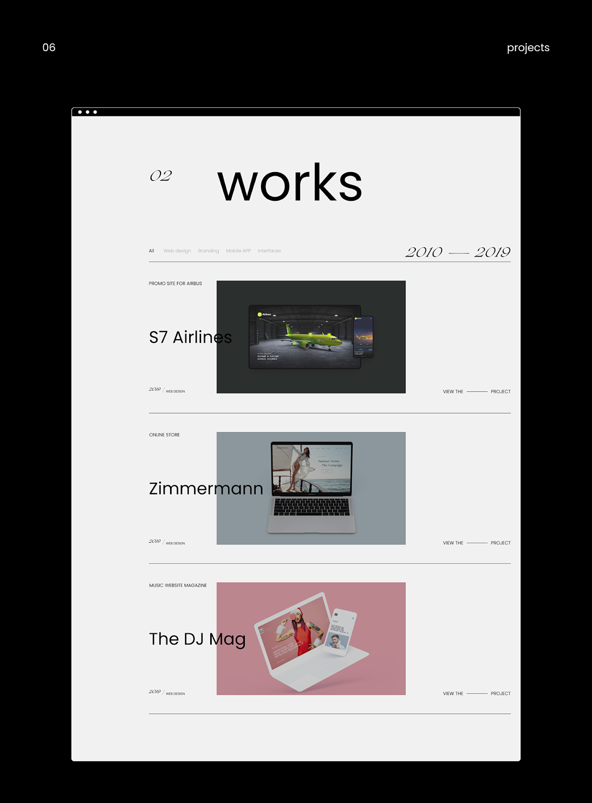 agency clean interaction Minimalism redesign studio typography   UI ux Webdesign