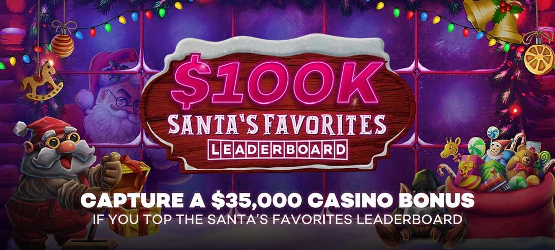 Borgata Casino $100K Santa's Favorites Leaderboard