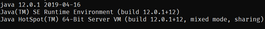 Java installed CMD
