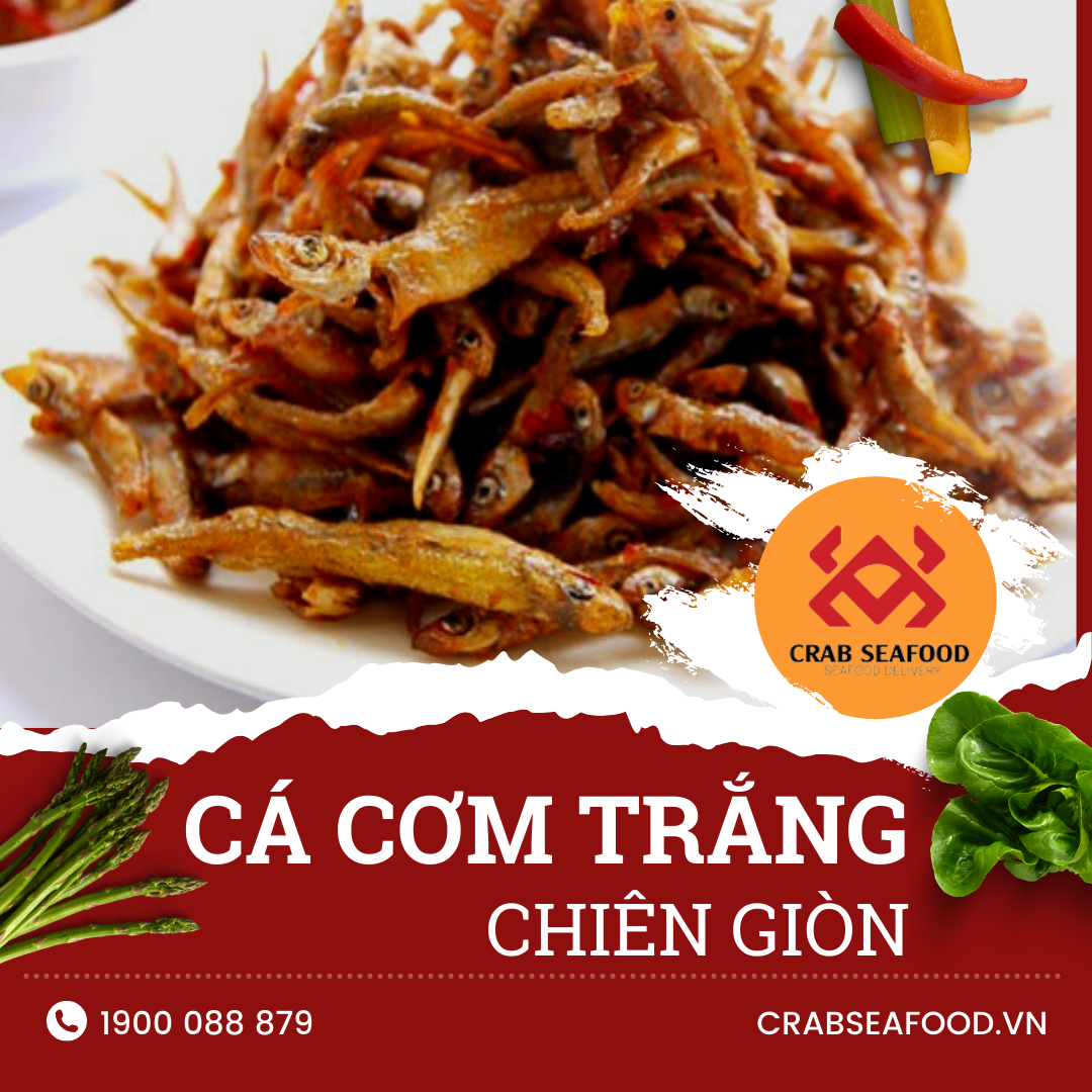 Cá cơm trắng chiên giòn